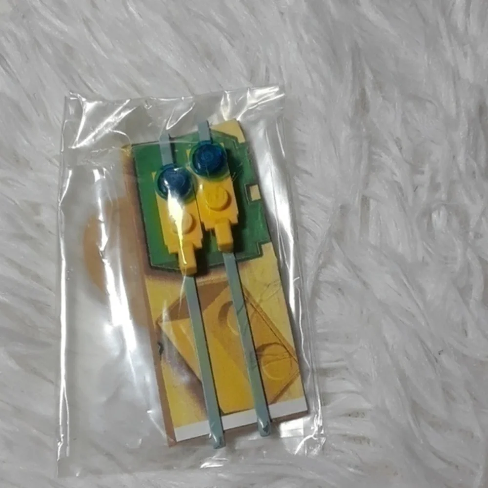 ☄Lego Mini Street Light Bricks Hair Pin Set